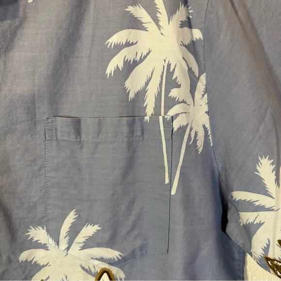 Vintage 80s Surfboard Ukulele Cotton Shirt by Ali’i Fashions Hawaii Tropical - Picture 4 of 6